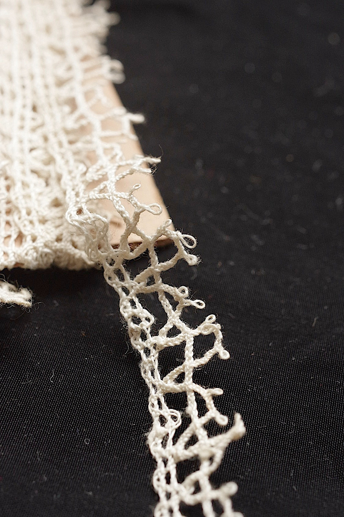 アンティークレース dentelle antique  ボビン lots3 .FR a l'epoque