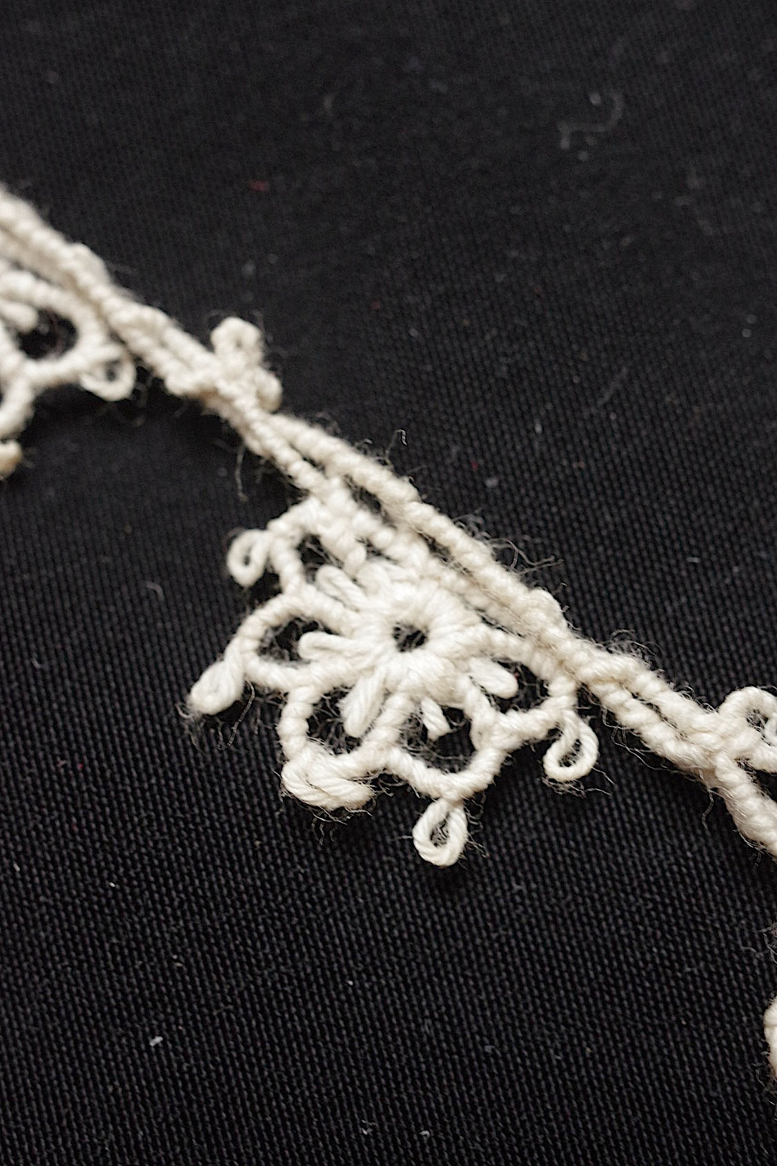 アンティークレース dentelle antique  ボビン lots3 .FR a l'epoque