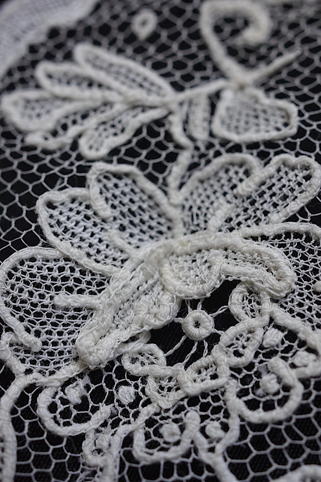 アンティークレース dentelle antique 襟 .FR a l'epoque