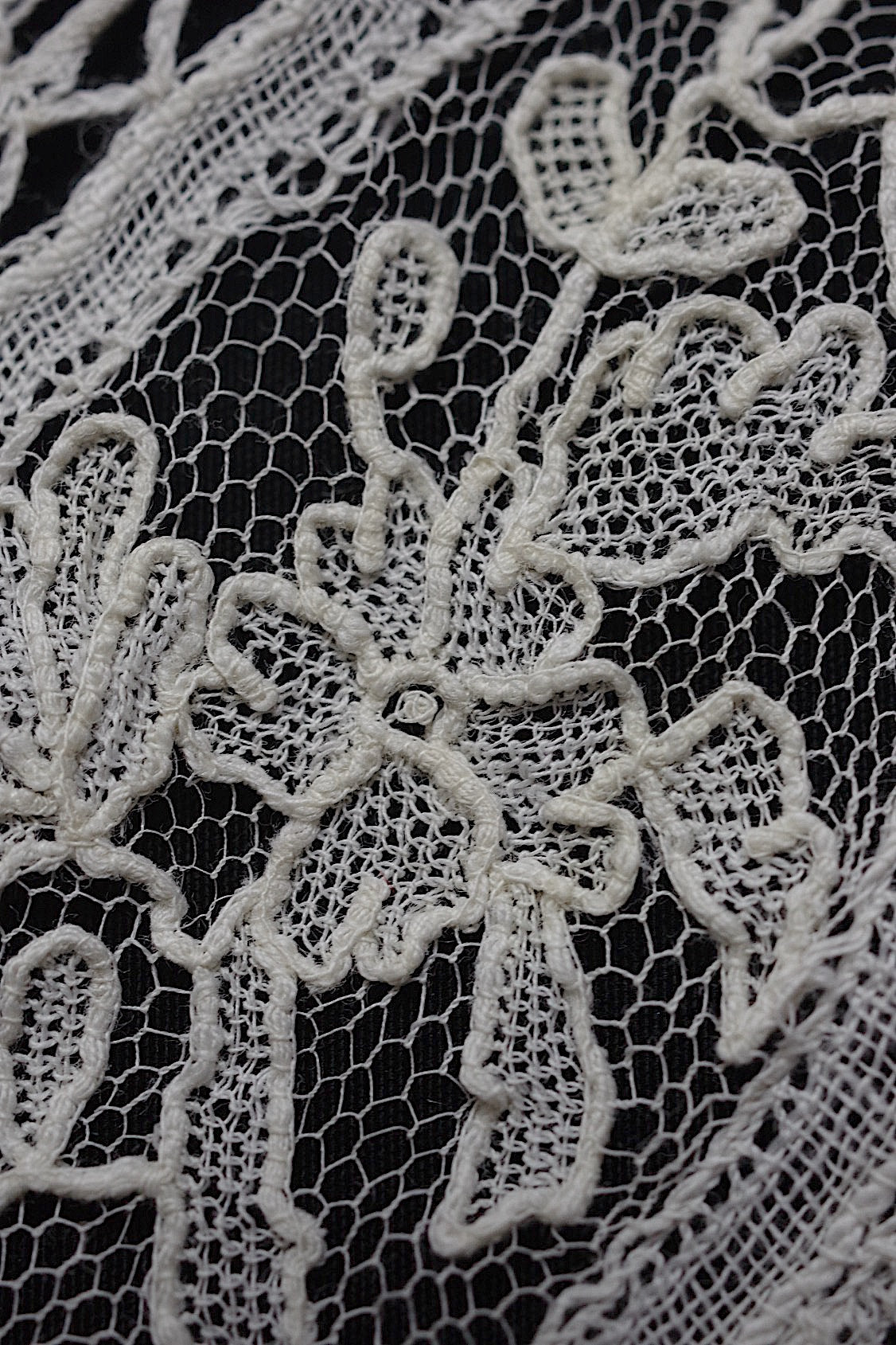 アンティークレース dentelle antique  襟 .FR a l'epoque