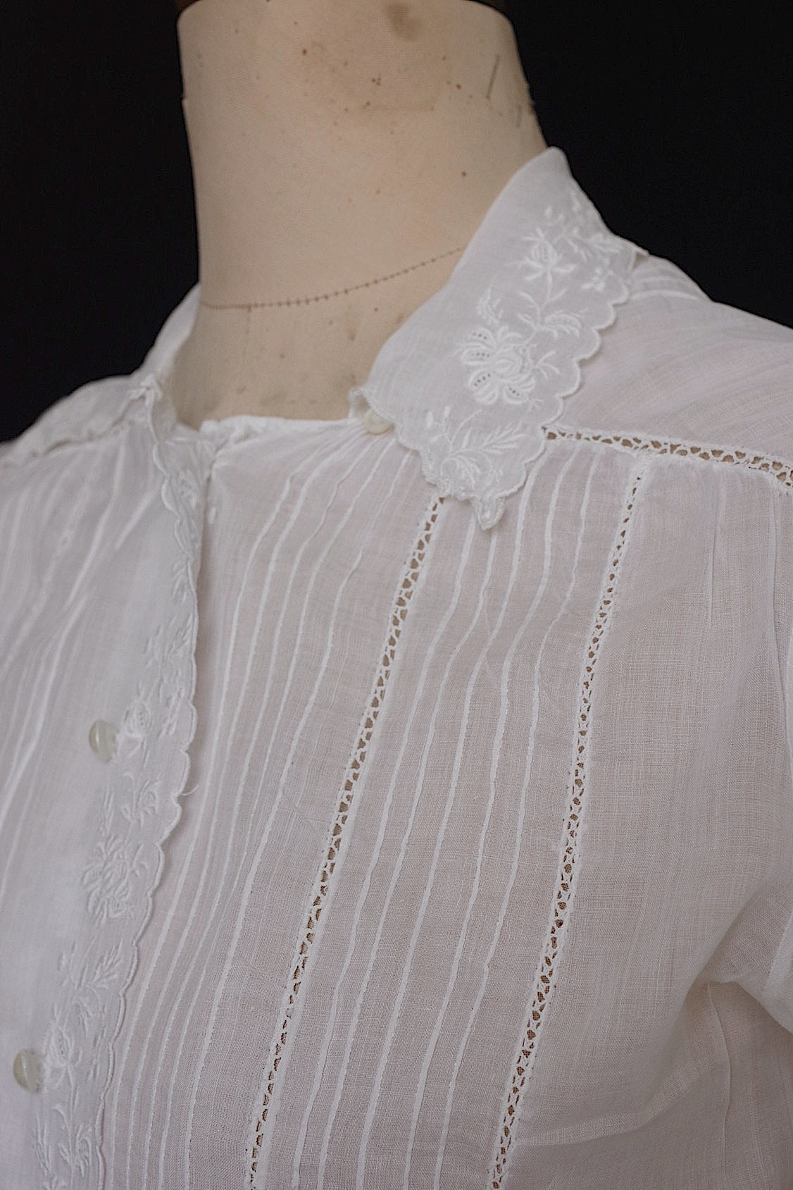 アンティークブラウス vêtement  antique 1 .FR a l'epoque