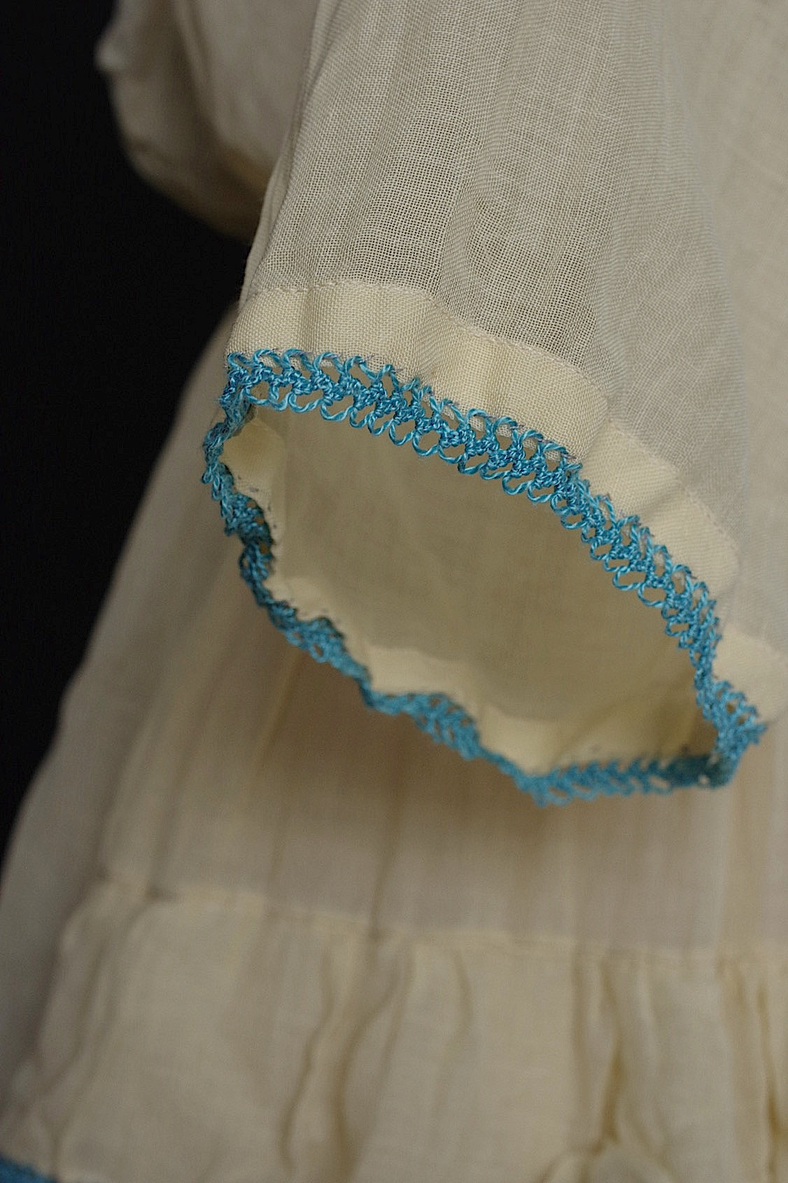 アンティークワンピース vêtement  antique 少女サイズ .FR a l'epoque