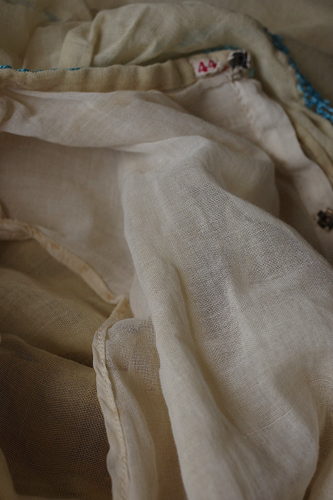 アンティークワンピース vêtement  antique 少女サイズ .FR a l'epoque