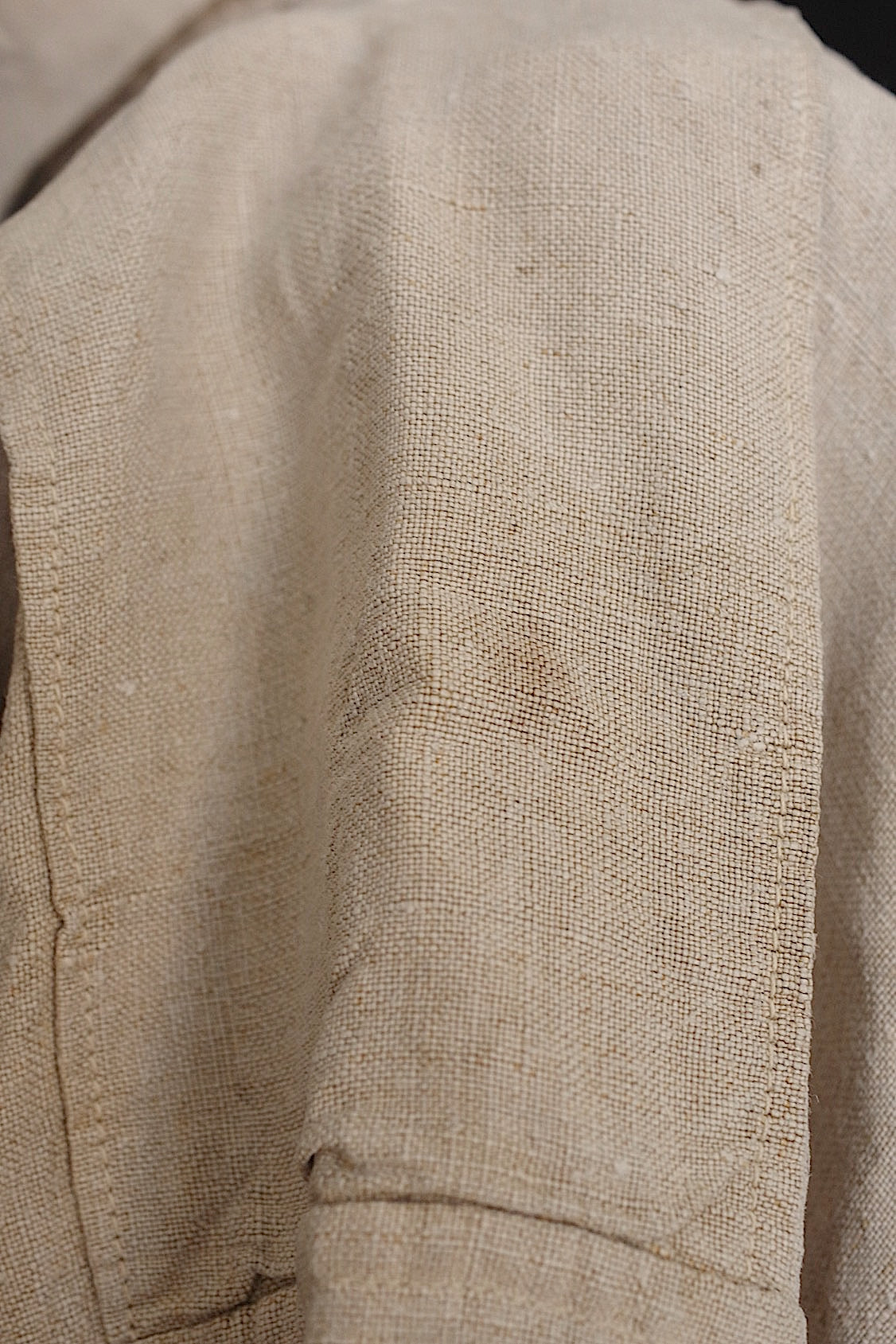 アンティークリネンシャツ vêtement  antique .FR a l'epoque