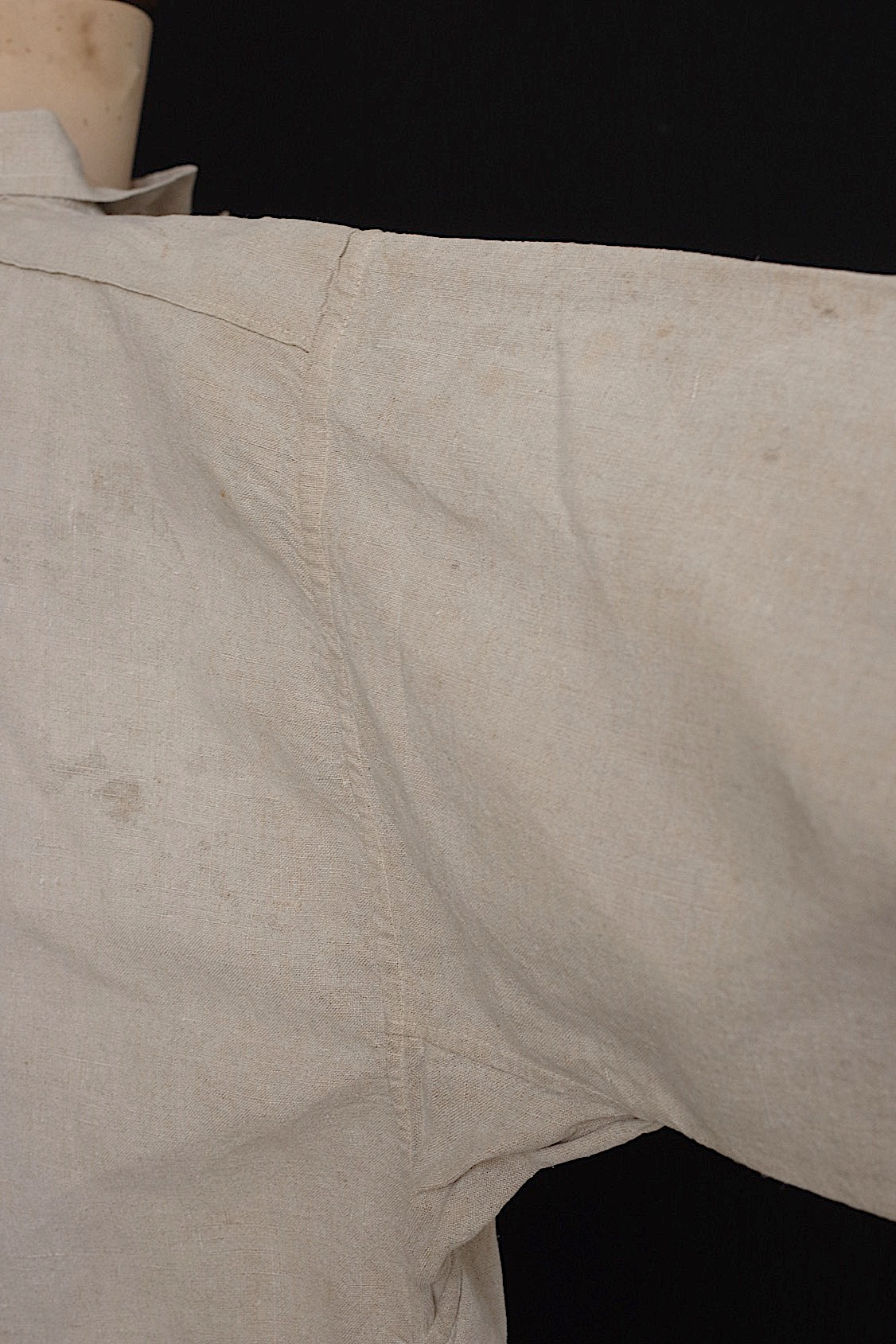 アンティークリネンシャツ vêtement  antique .FR a l'epoque