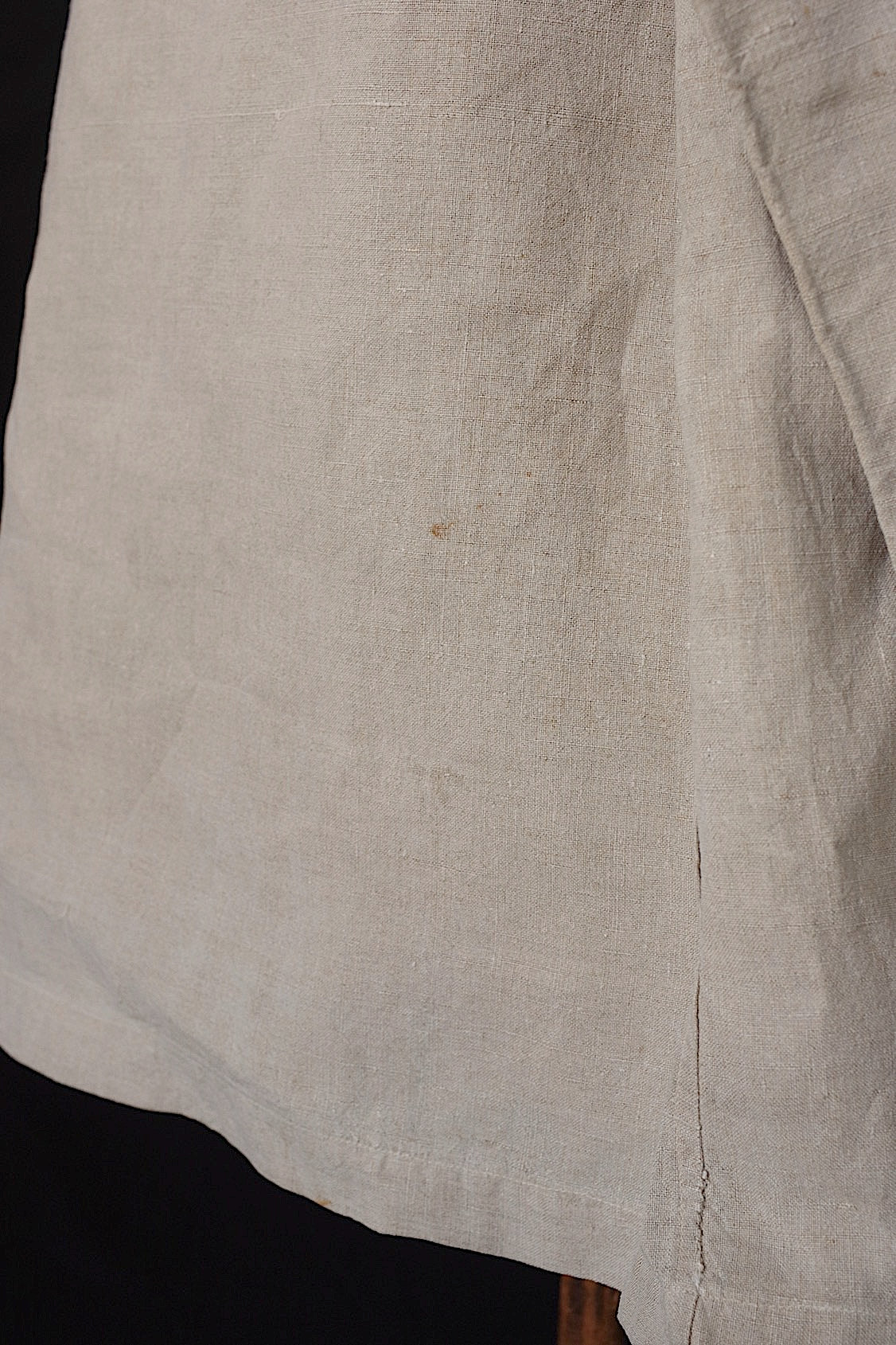 アンティークリネンシャツ vêtement  antique .FR a l'epoque