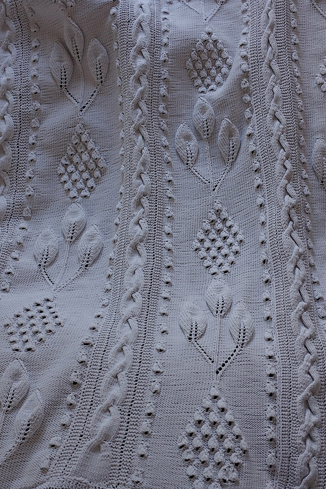 アンティークインテリアカバー dessus de lit antique トリコテ .FR a l'epoque