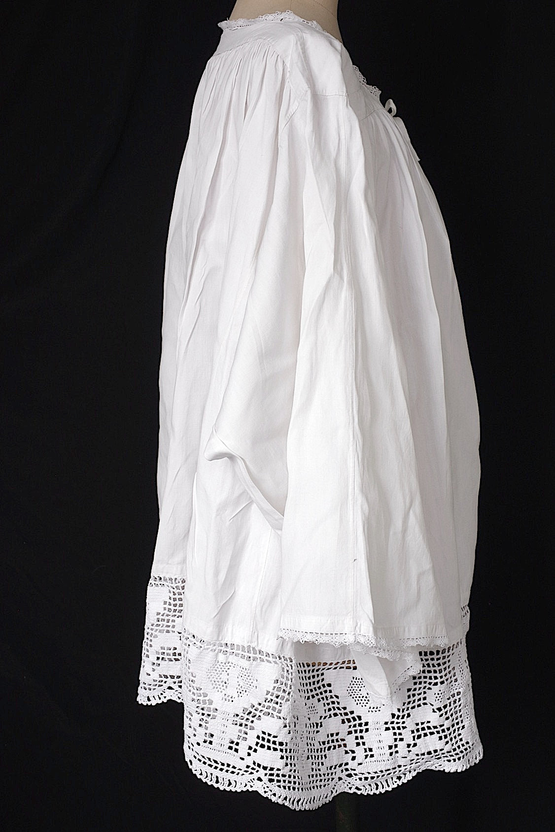 アンティーク教会チュニック vêtement antique チャーチスモック surplis1 .FR a l'epoque