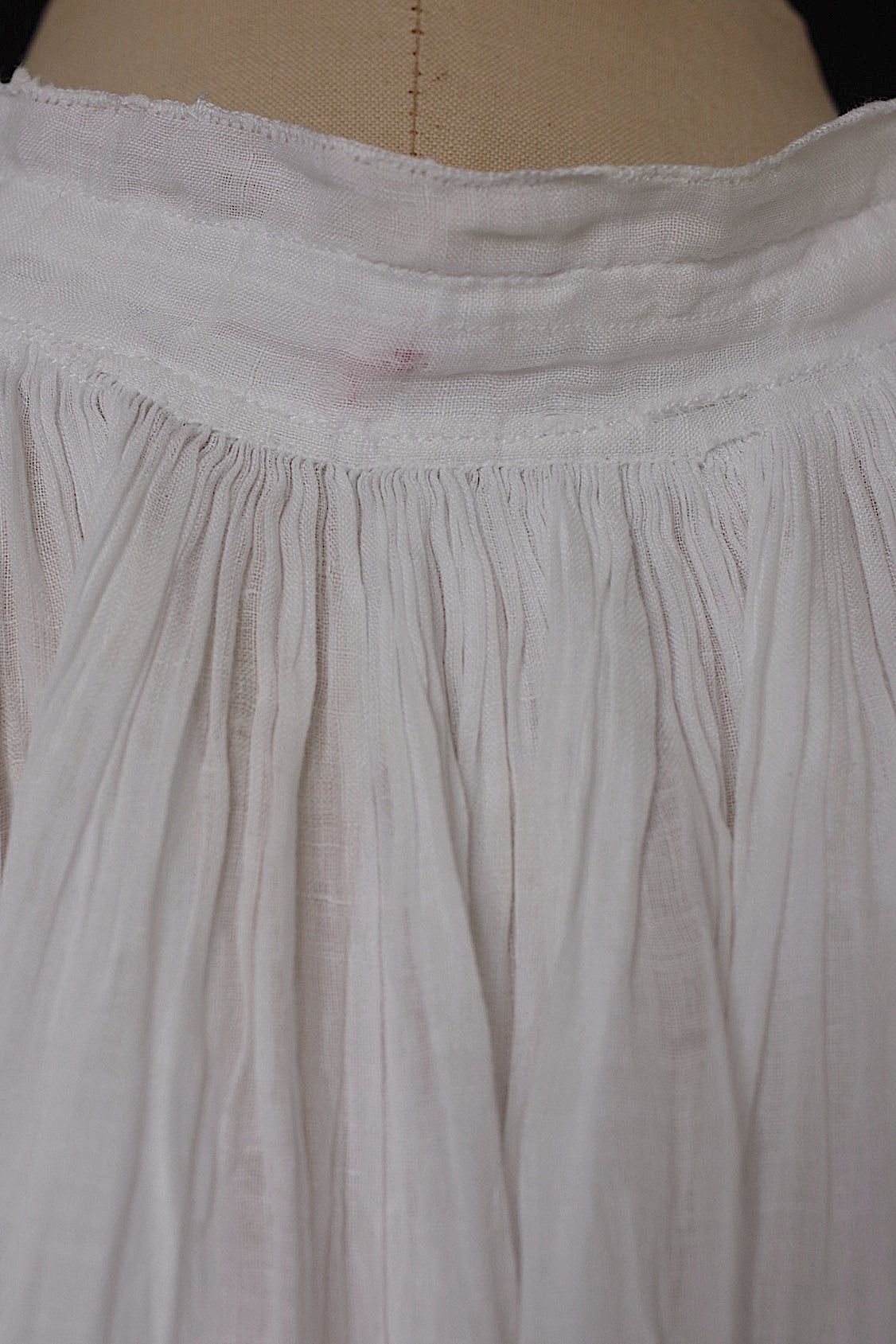 アンティーク教会チュニック vêtement antique チャーチスモック aube .FR a l'epoque