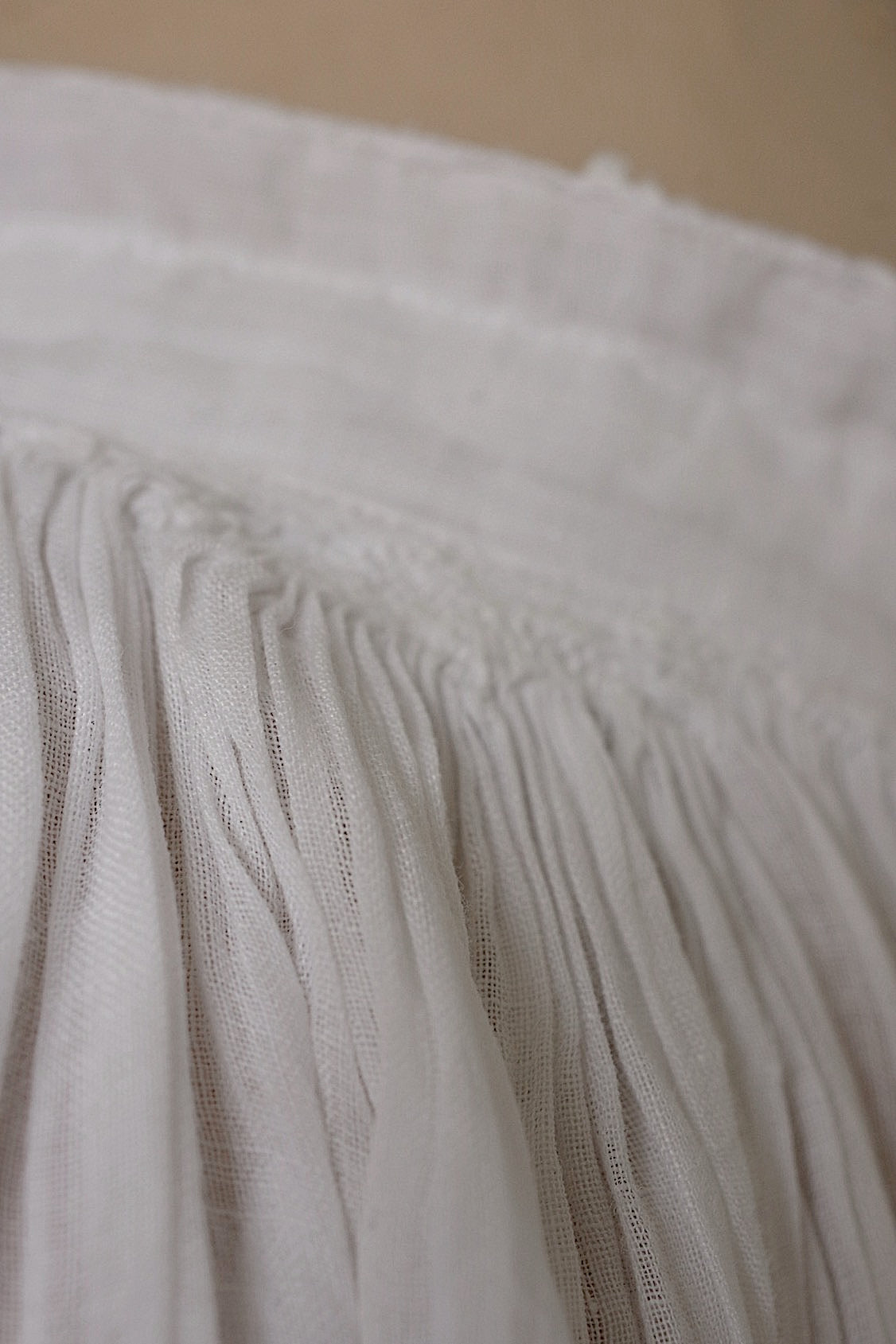 アンティーク教会チュニック vêtement antique チャーチスモック aube .FR a l'epoque