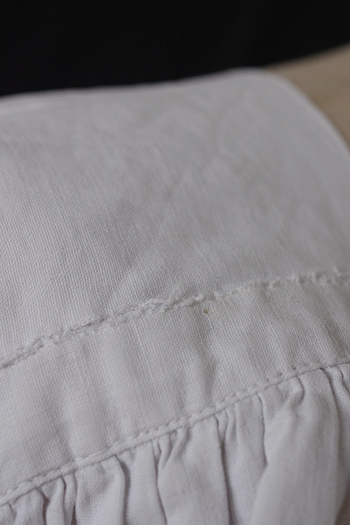 ヴィンテージ教会チュニック vêtement vintage チャーチスモック surplis3 .FR a l'epoque