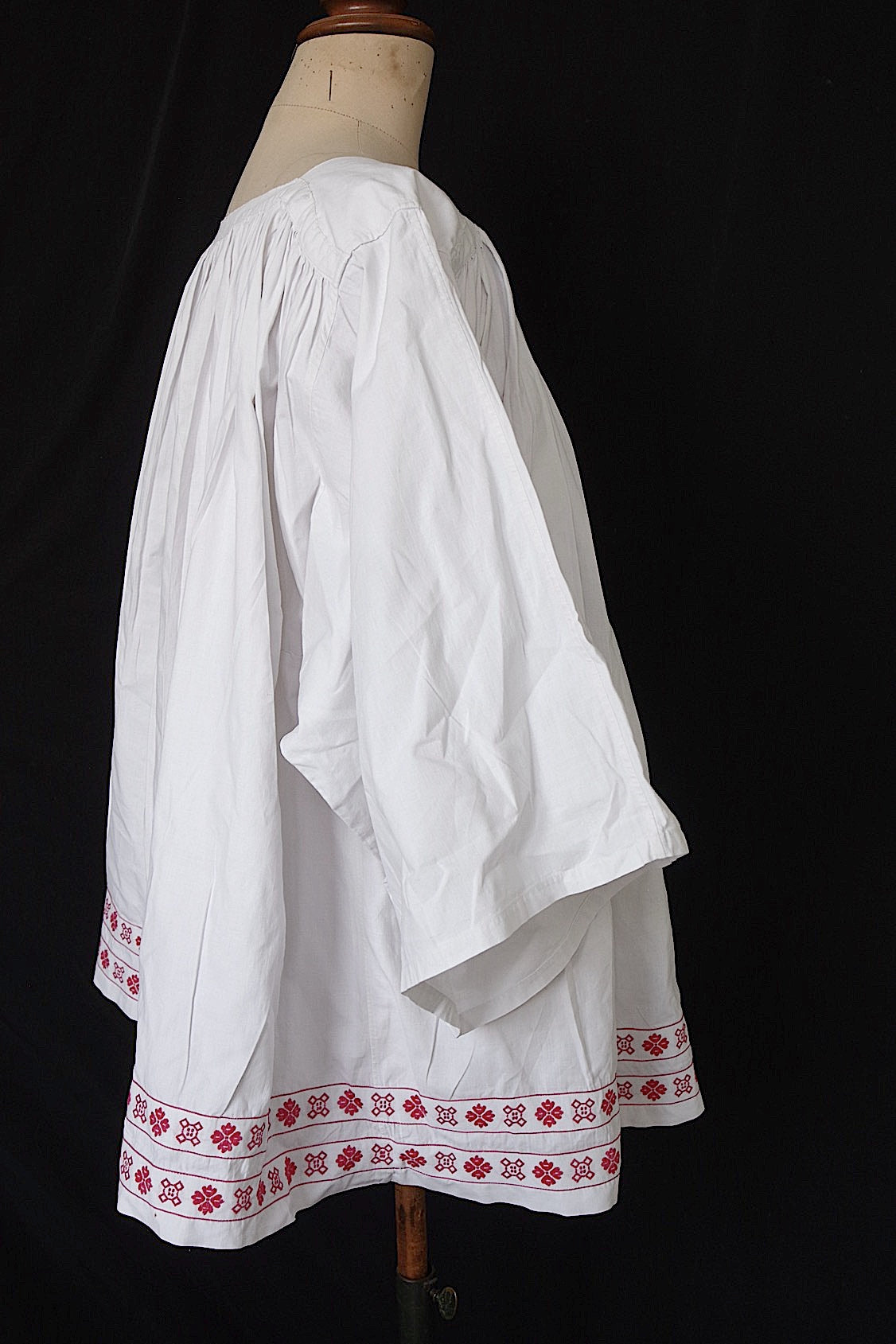 ヴィンテージ教会チュニック vêtement vintage チャーチスモック surplis3 .FR a l'epoque