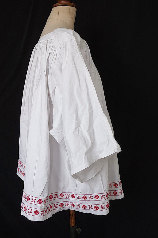 ヴィンテージ教会チュニック vêtement vintage チャーチスモック surplis3 .FR a l'epoque