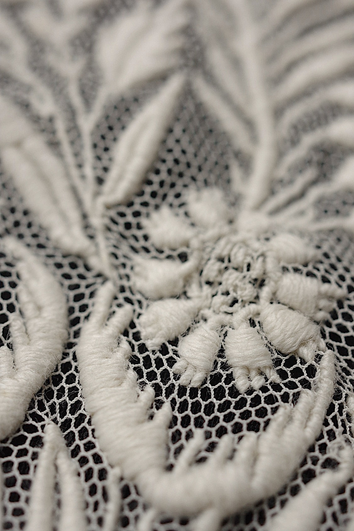 アンティークレース dentelle antique 刺繍ハギレ+ベール .FR a l'epoque