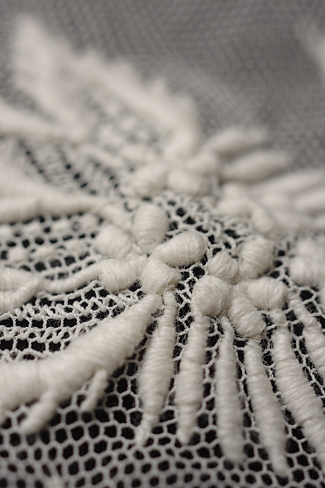 アンティークレース dentelle antique 刺繍ハギレ+ベール .FR a l'epoque