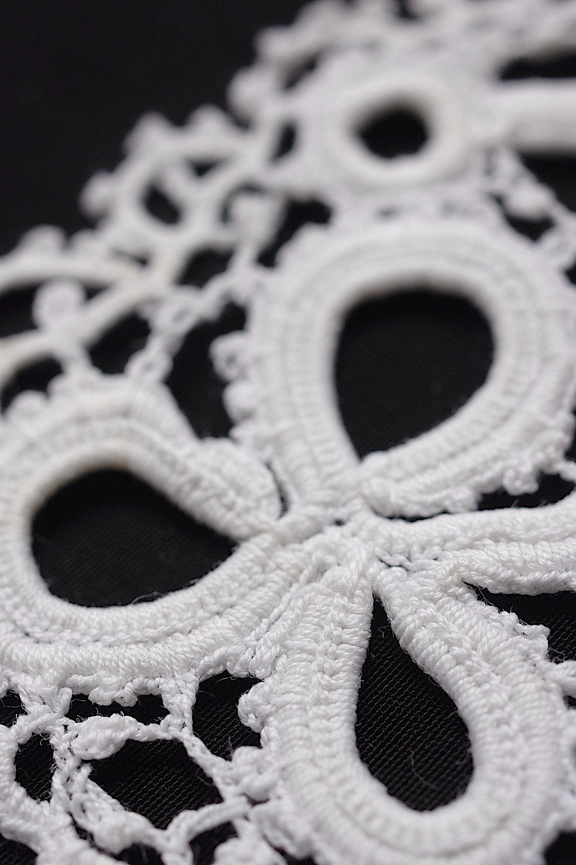 アンティークレース dentelle antique カフス 襟 .FR a l'epoque