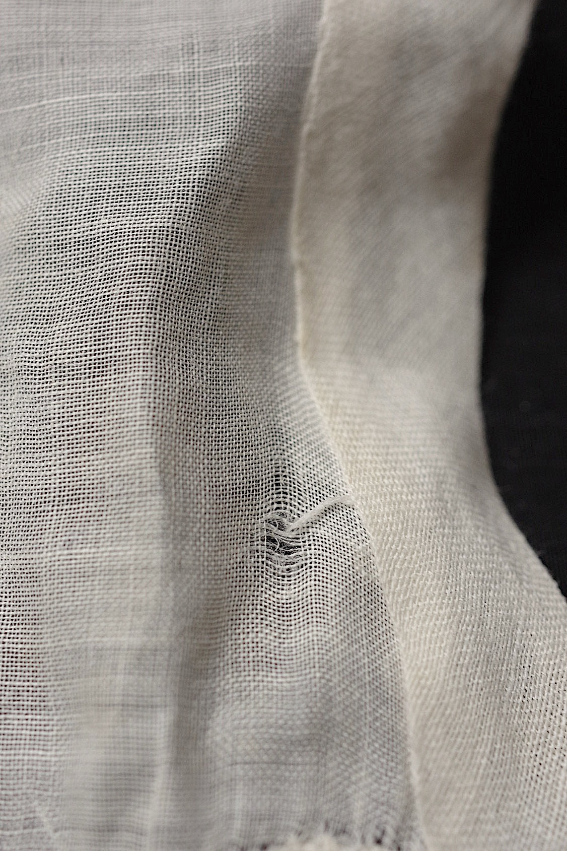 アンティークレース dentelle antique  襟2つ .FR a l'epoque