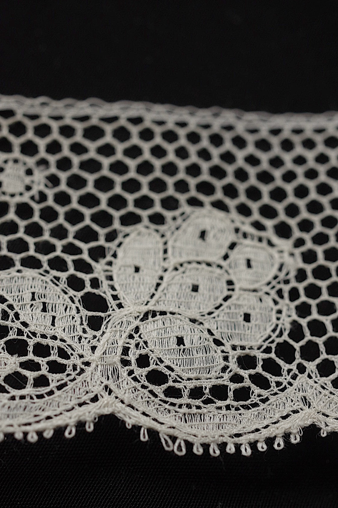 アンティークレース dentelle antique 940cm .FR a l'epoque