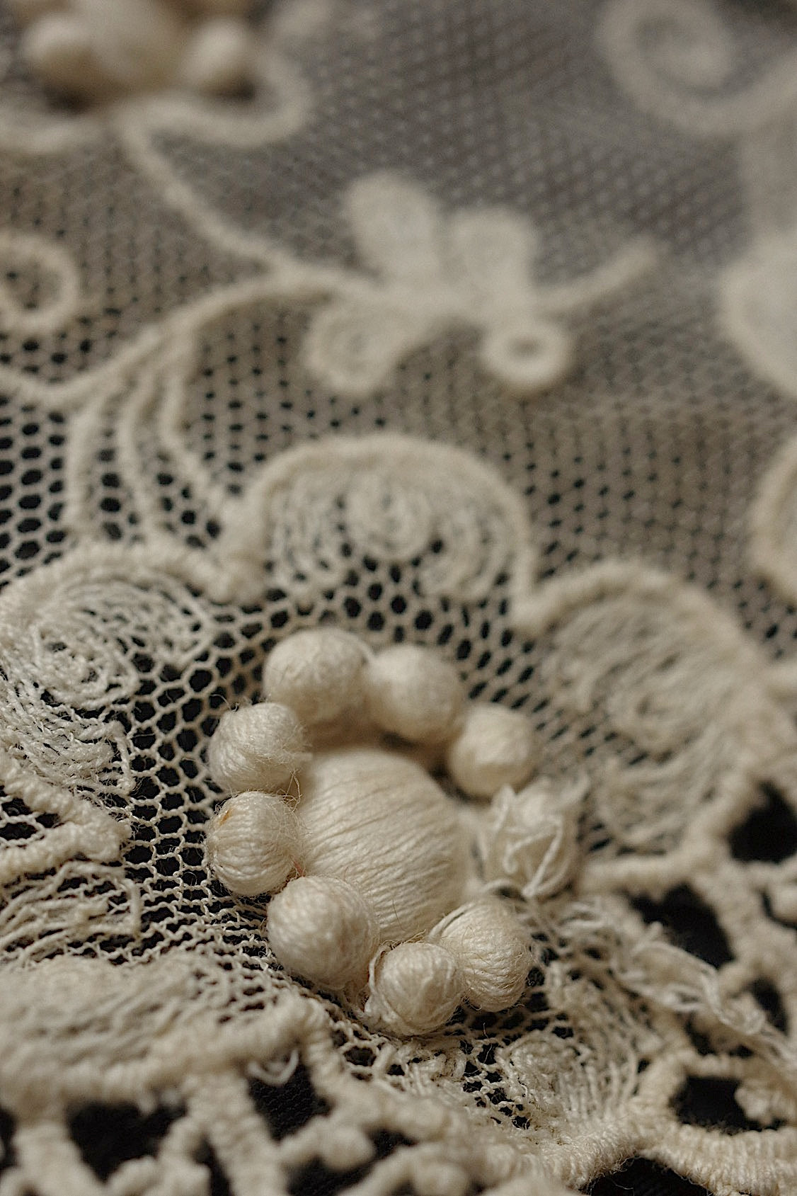 アンティークレース dentelle antique  ハギレ素材用 .FR a l'epoque