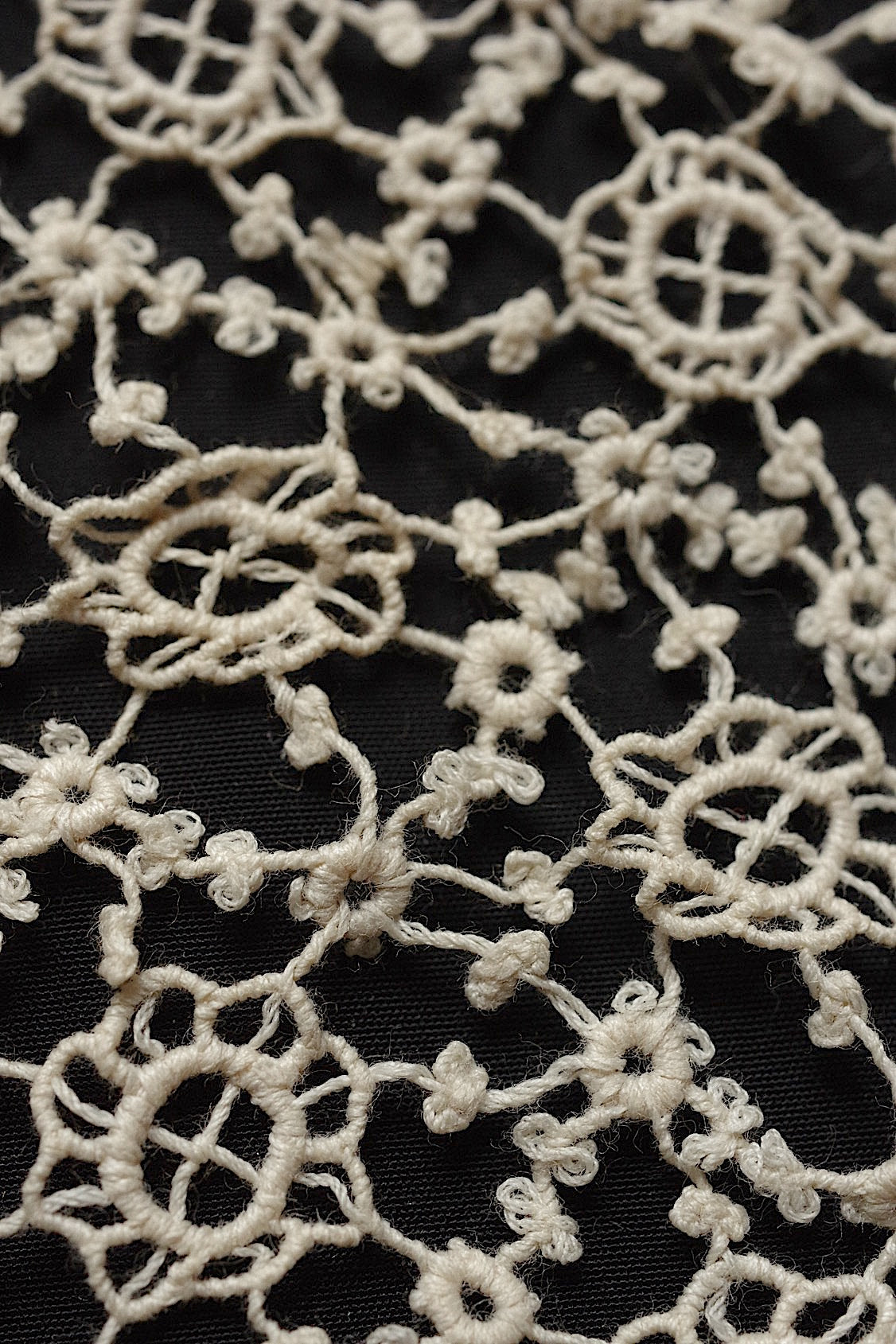 アンティークレース dentelle antique  ハギレ素材用 lots3 .FR a l'epoque