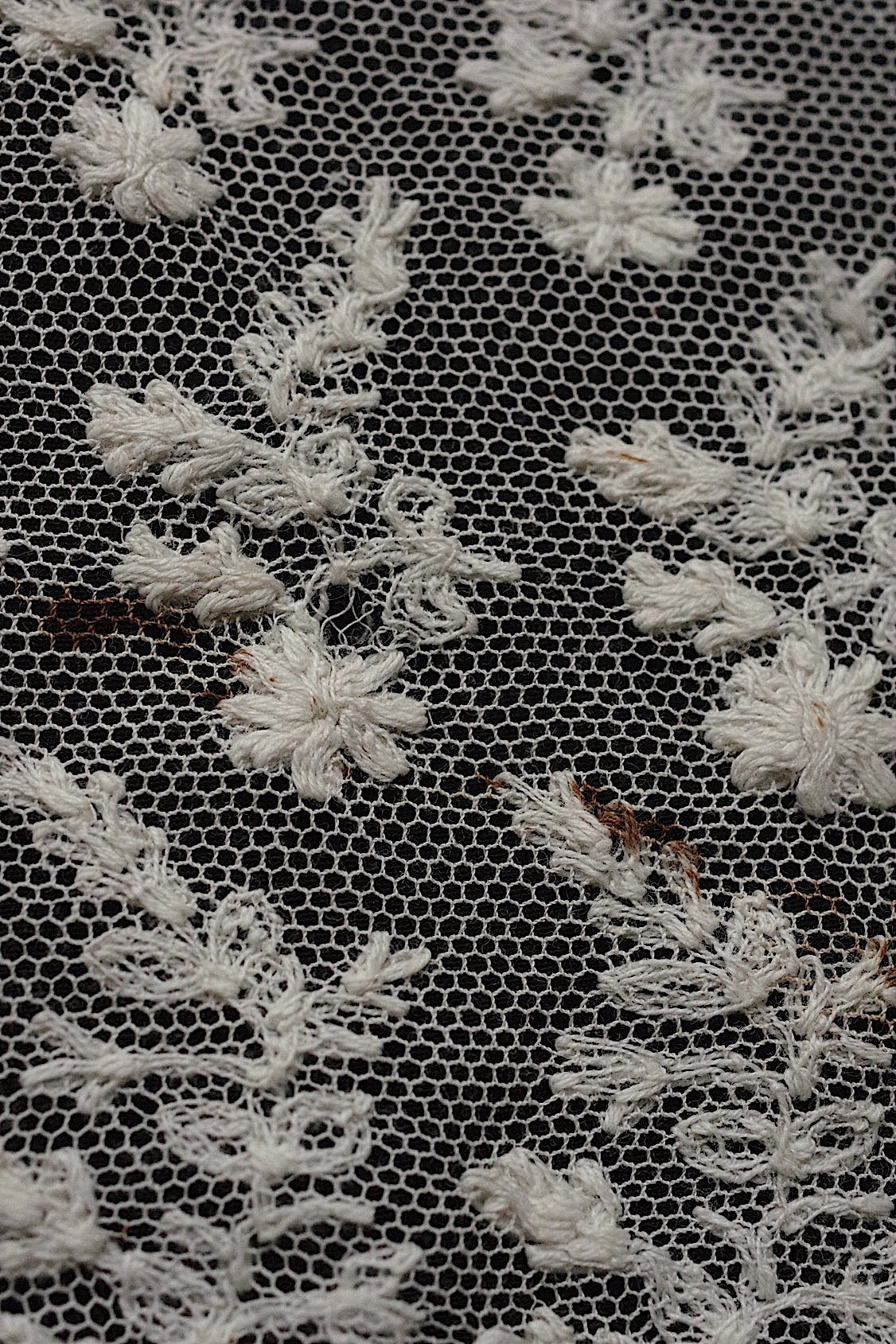 アンティークレース dentelle antique  ハギレ素材用 lots5 .FR a l'epoque