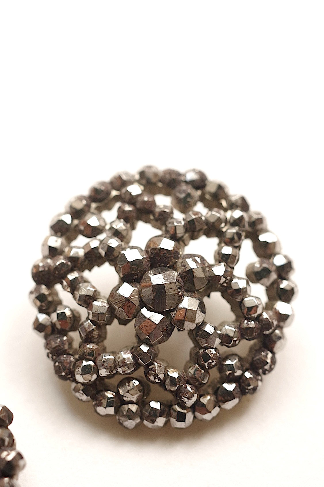 アンティークボタン boutons antique  ボタン3個 .FR a l'epoque