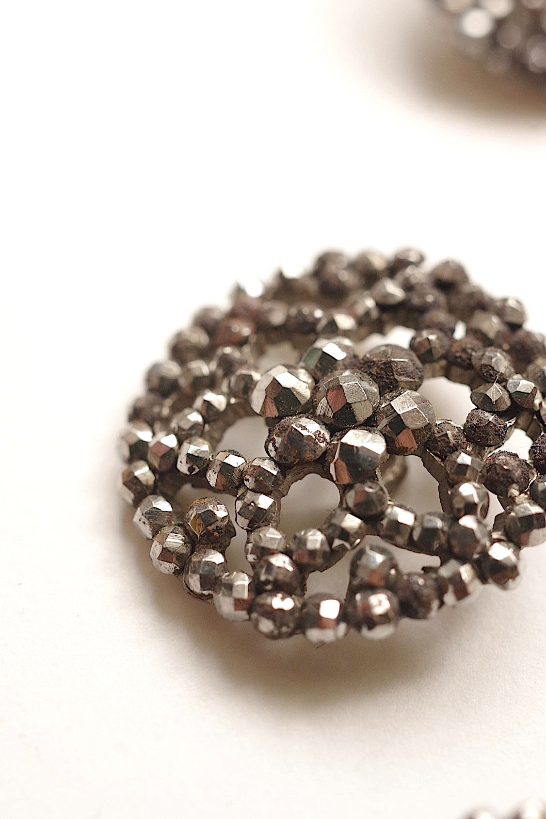 アンティークボタン boutons antique  ボタン3個 .FR a l'epoque