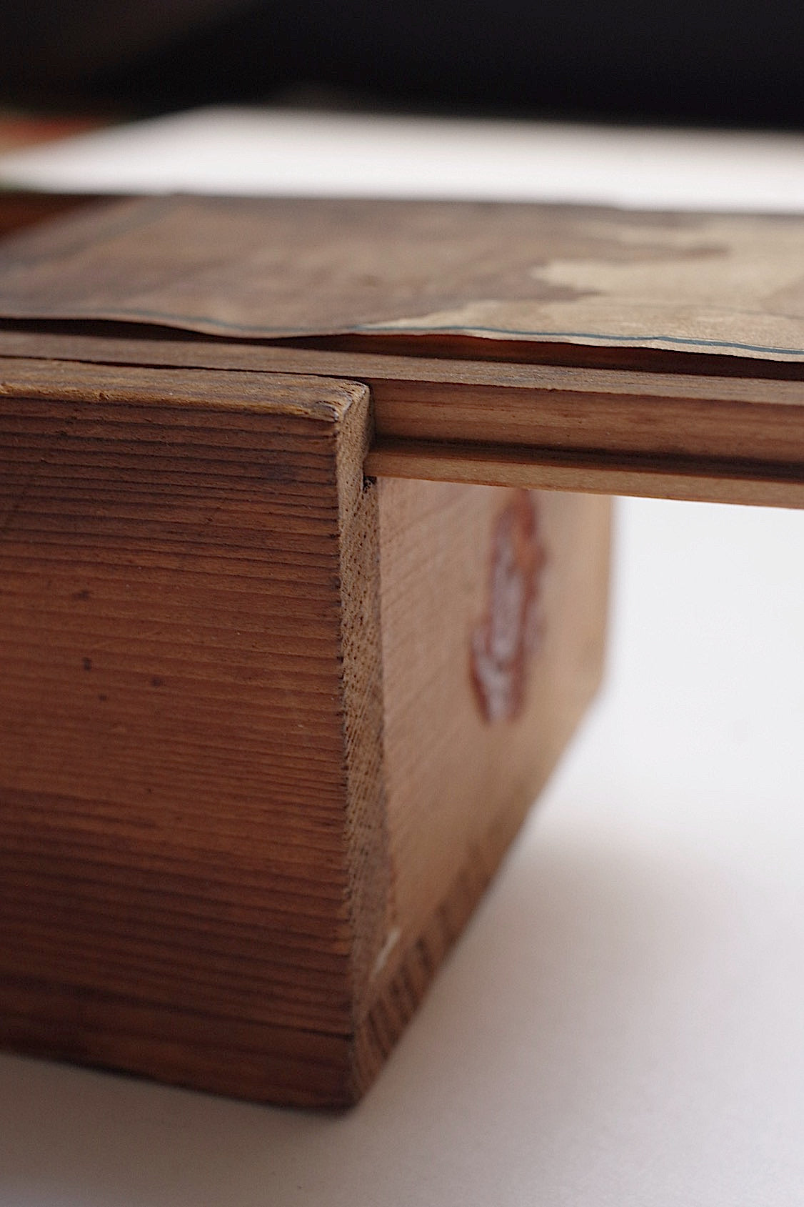 アンティーク木箱 boite antique .FR a l'epoque