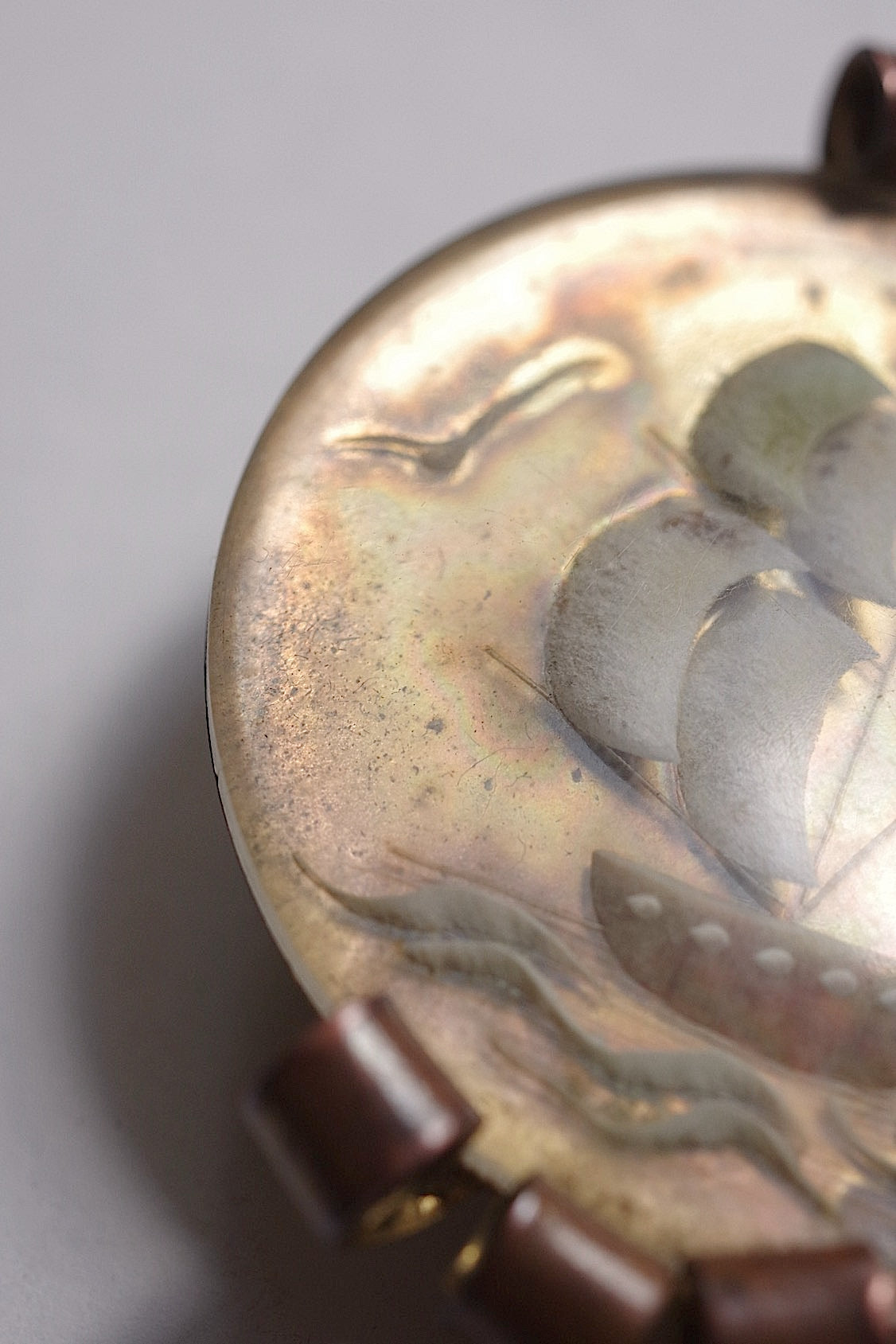 ヴィンテージブローチ broche vintage 1 .FR a l'epoque