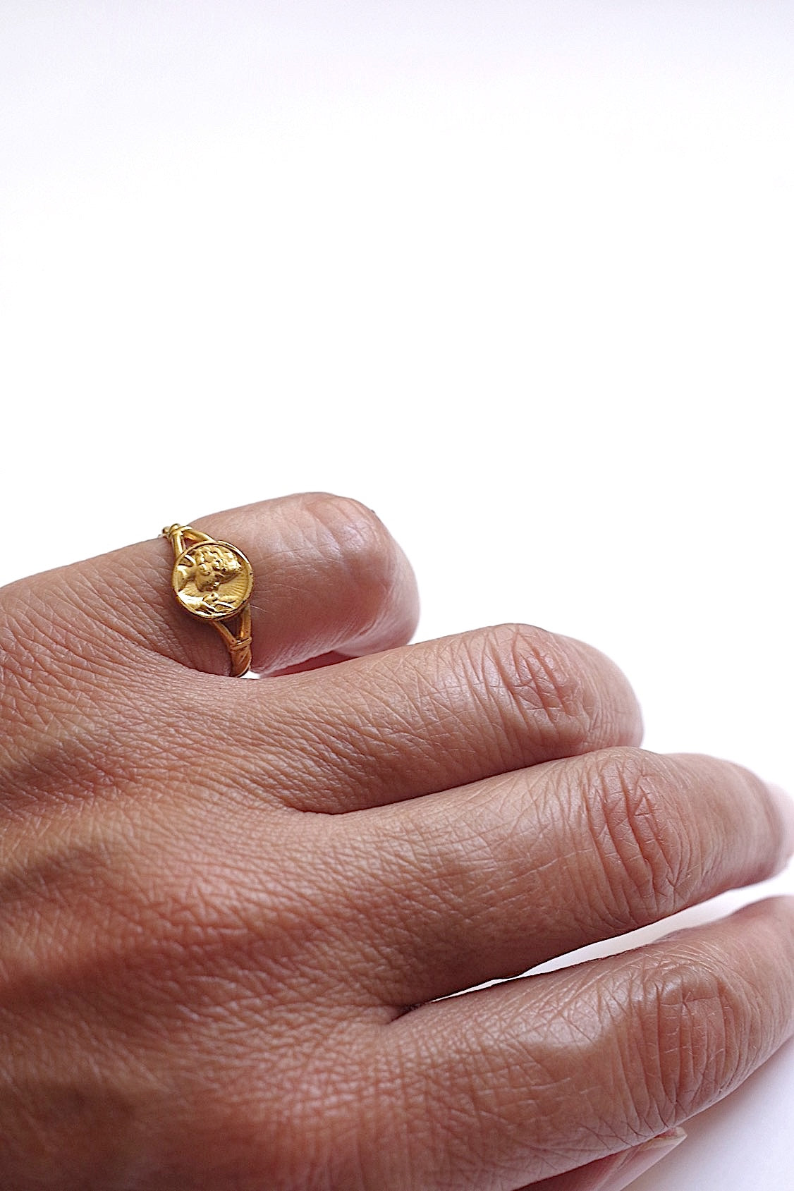 アンティークリング bague antique 2 .FR a l'epoque