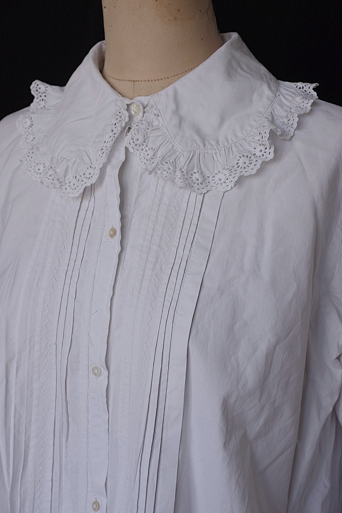 アンティークブラウス vêtement antique blouse 2 .FR a l'epoque