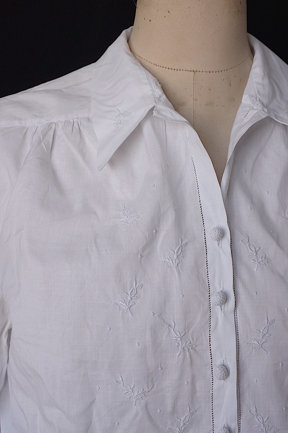 アンティークブラウス vêtement antique .FR a l'epoque