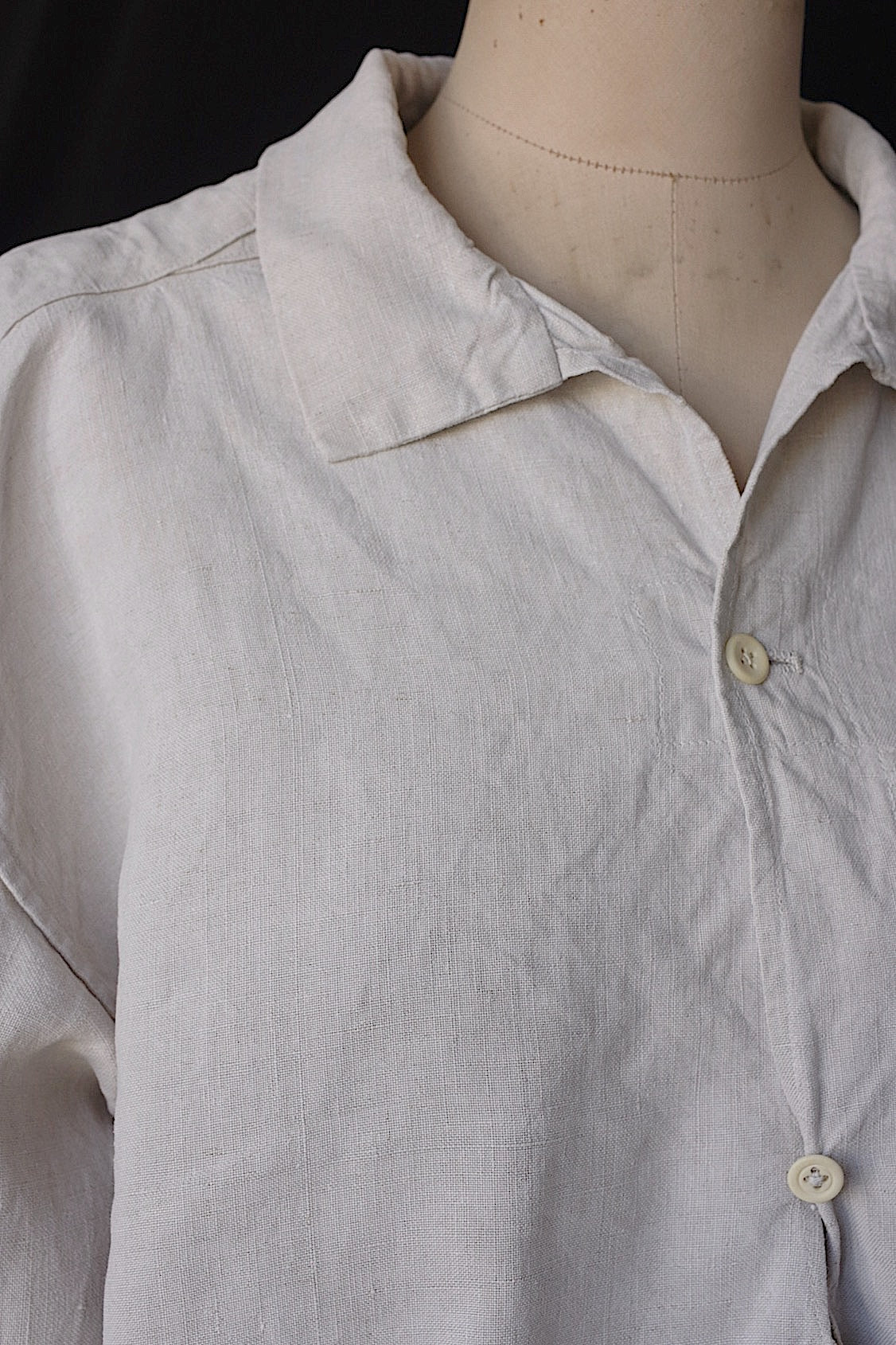 アンティークマリンシャツ vêtement antique リネンマリンシャツ .FR a l'epoque