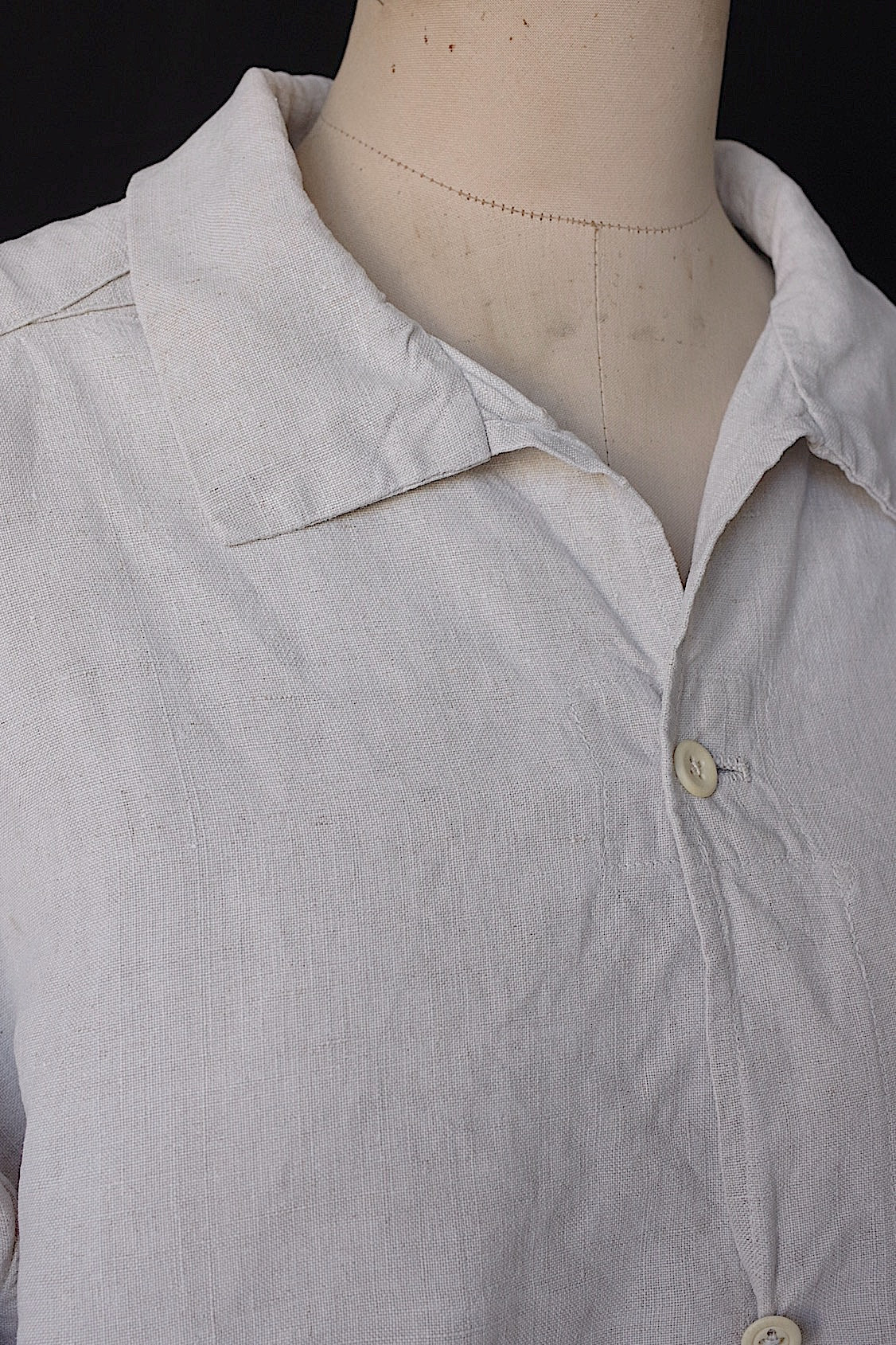 アンティークマリンシャツ vêtement antique リネンマリンシャツ .FR a l'epoque