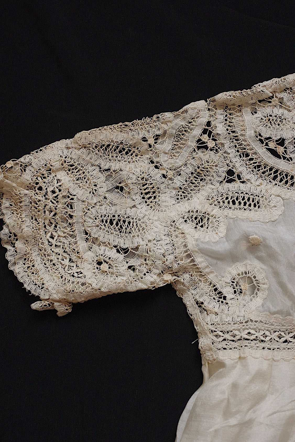 アンティーク子供服ドレス vêtement antique .FR a l'epoque