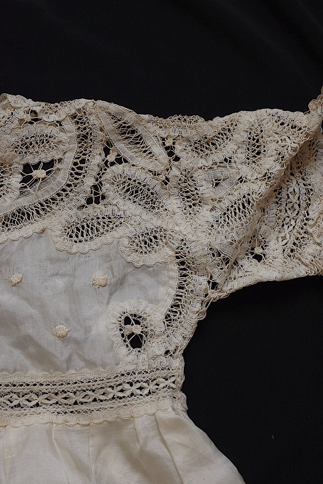 アンティーク子供服ドレス vêtement antique .FR a l'epoque