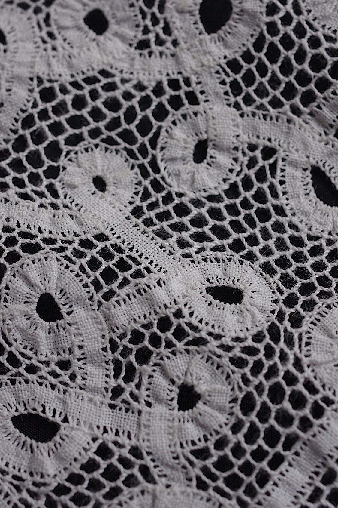 アンティークレース dentelle antique 263cm .FR a l'epoque