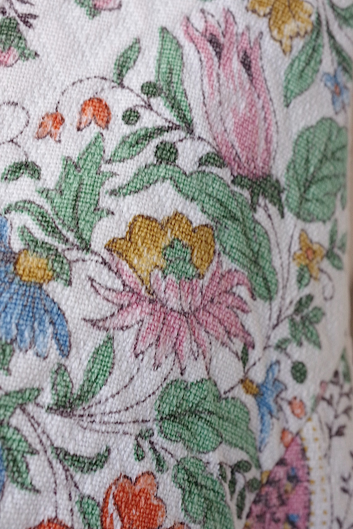 ヴィンテージワンピース vêtement vintageリバティー柄 .FR a l'epoque