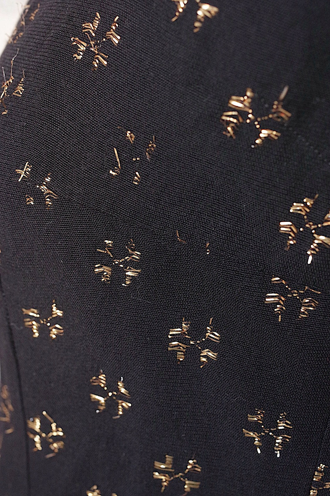 ヴィンテージtops vêtement vintage 黒トップ .FR a l'epoque