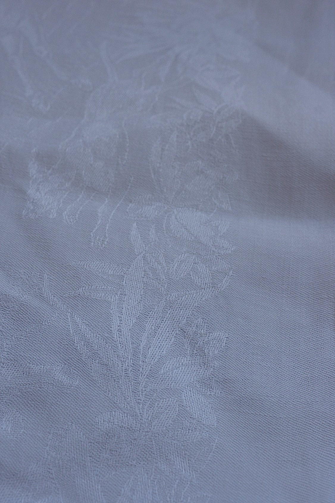 アンティークナプキン nappe de table antique Damassé .FR a l'epoque