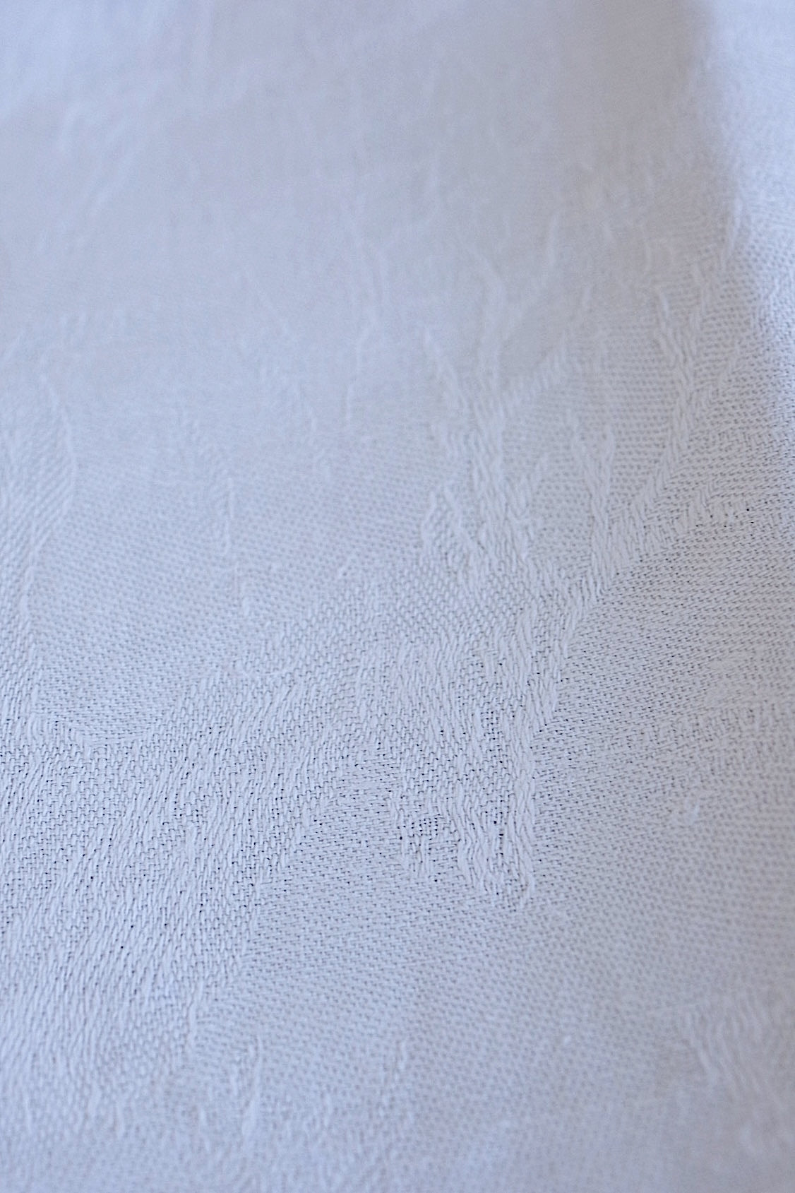 アンティークナプキン nappe de table antique Damassé .FR a l'epoque