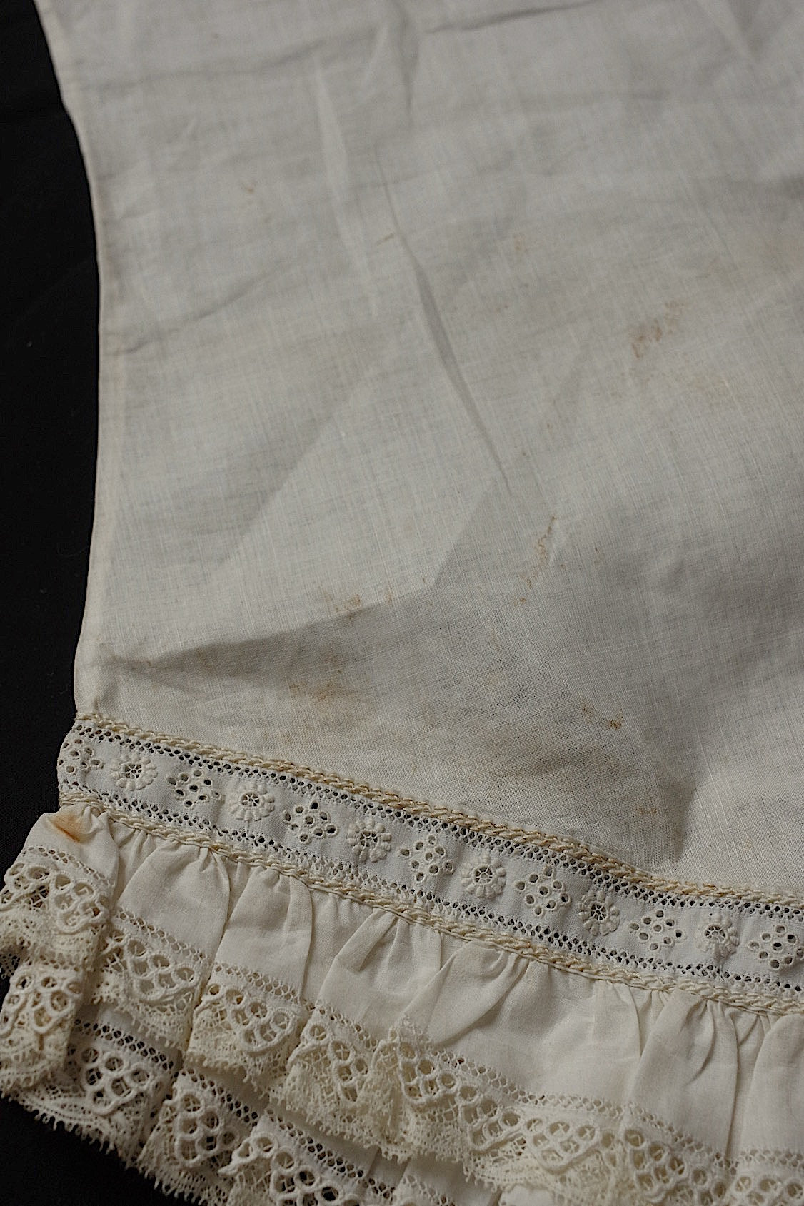 アンティークレース袖 dentelle antique antique lace2 .FR a l'epoque