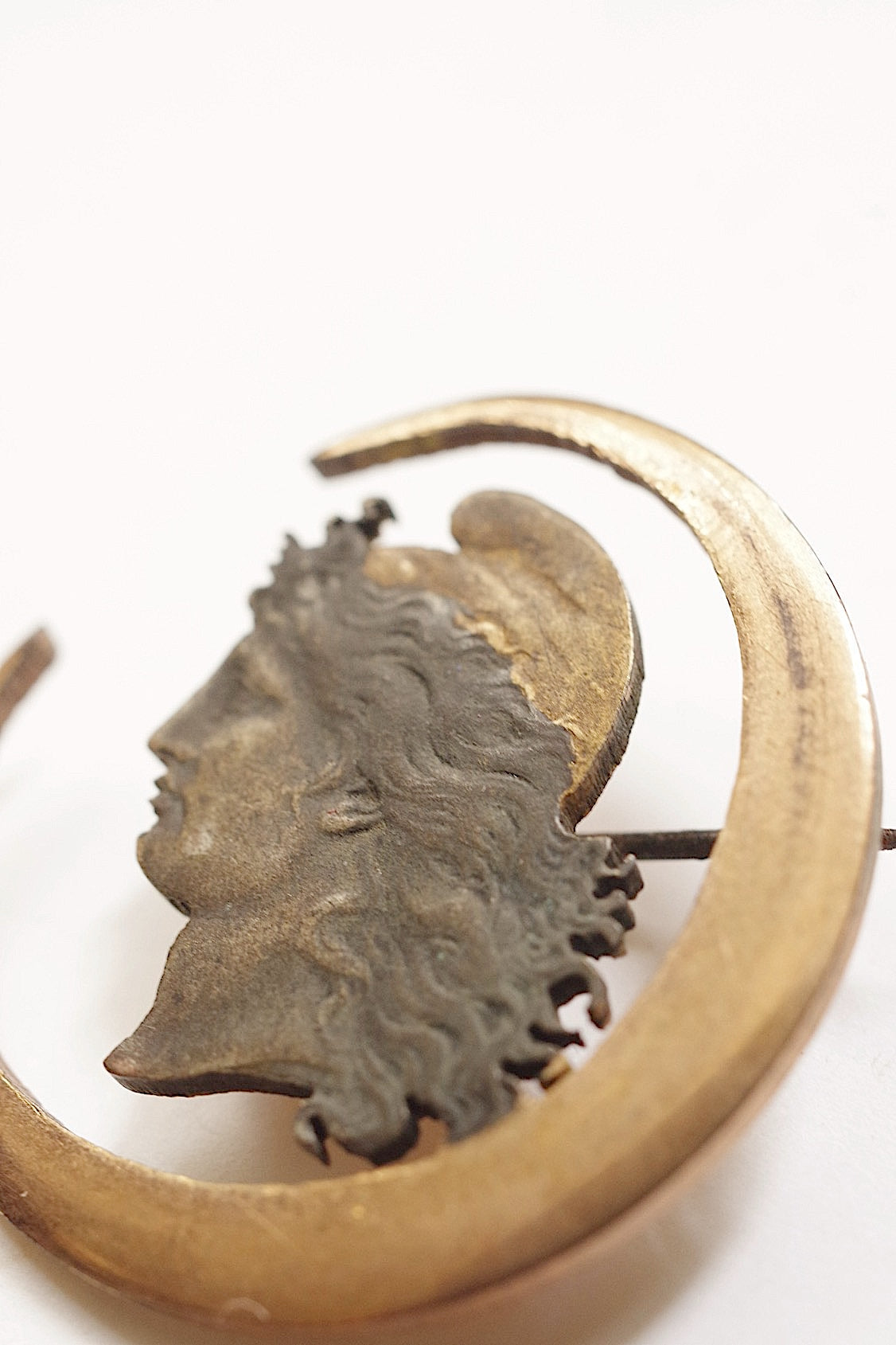 antique broche アンティークブローチ アルゼンチンコイン .FR a l'epoque