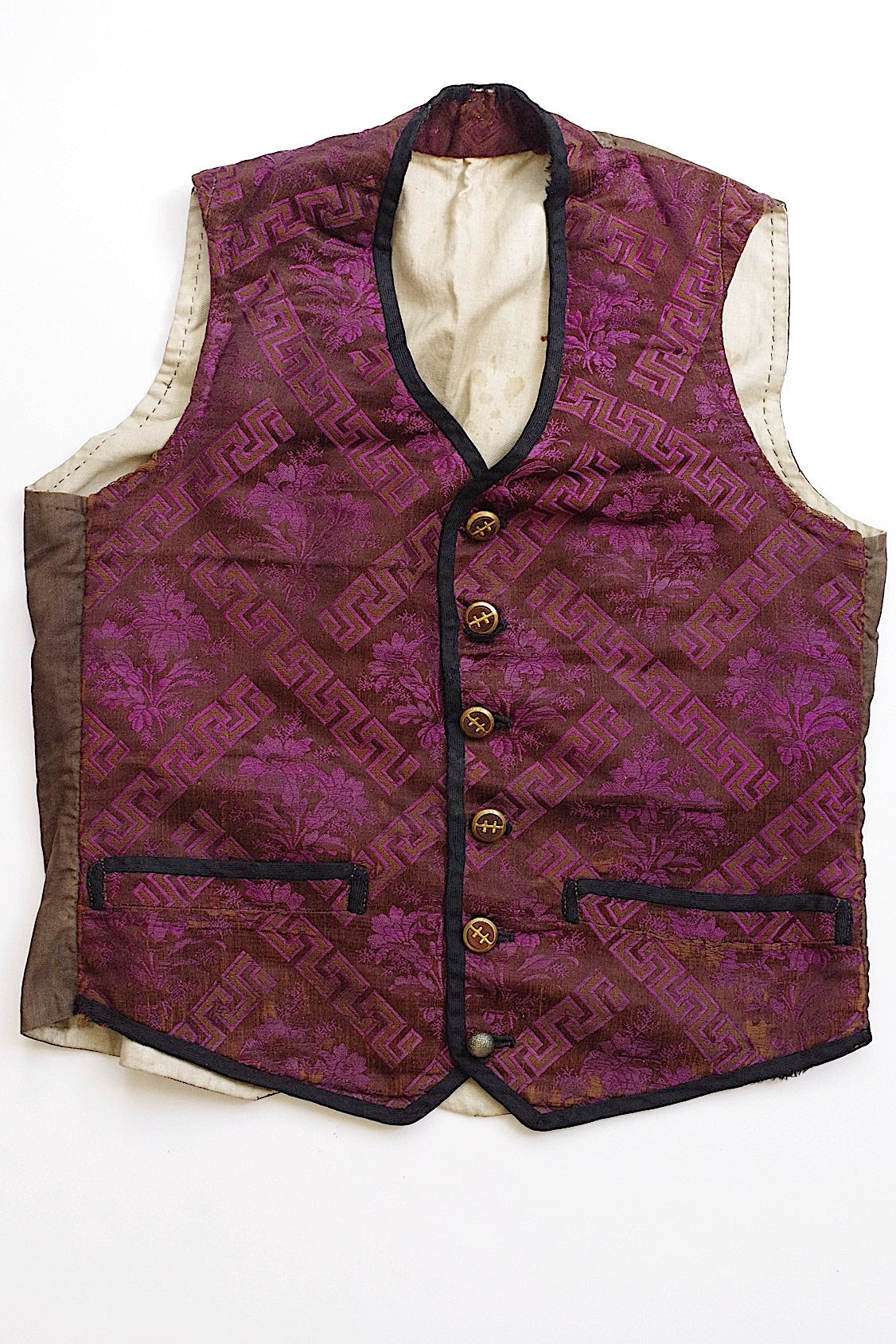 アンティーク子供服 vêtement d'enfant antique ジレ .FR a l'epoque