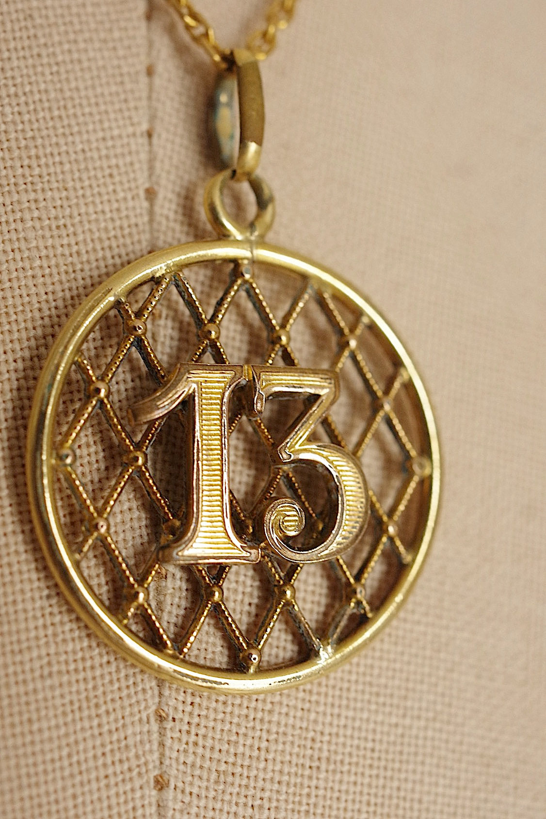 アンティークアクセサリー collier antique アンティークペンダント 13 .FR a l'epoque