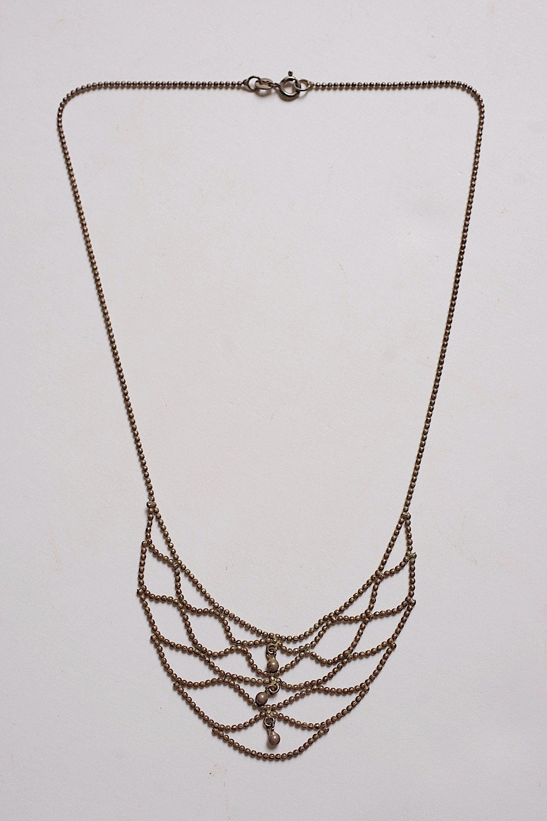 ヴィンテージアクセサリー collier vintage ヴィンテージチェーンネックレス .FR a l'epoque