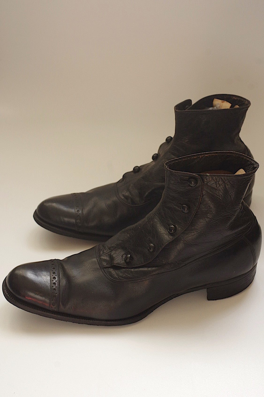アンティークメンズブーツ bottines antique .FR a l'epoque