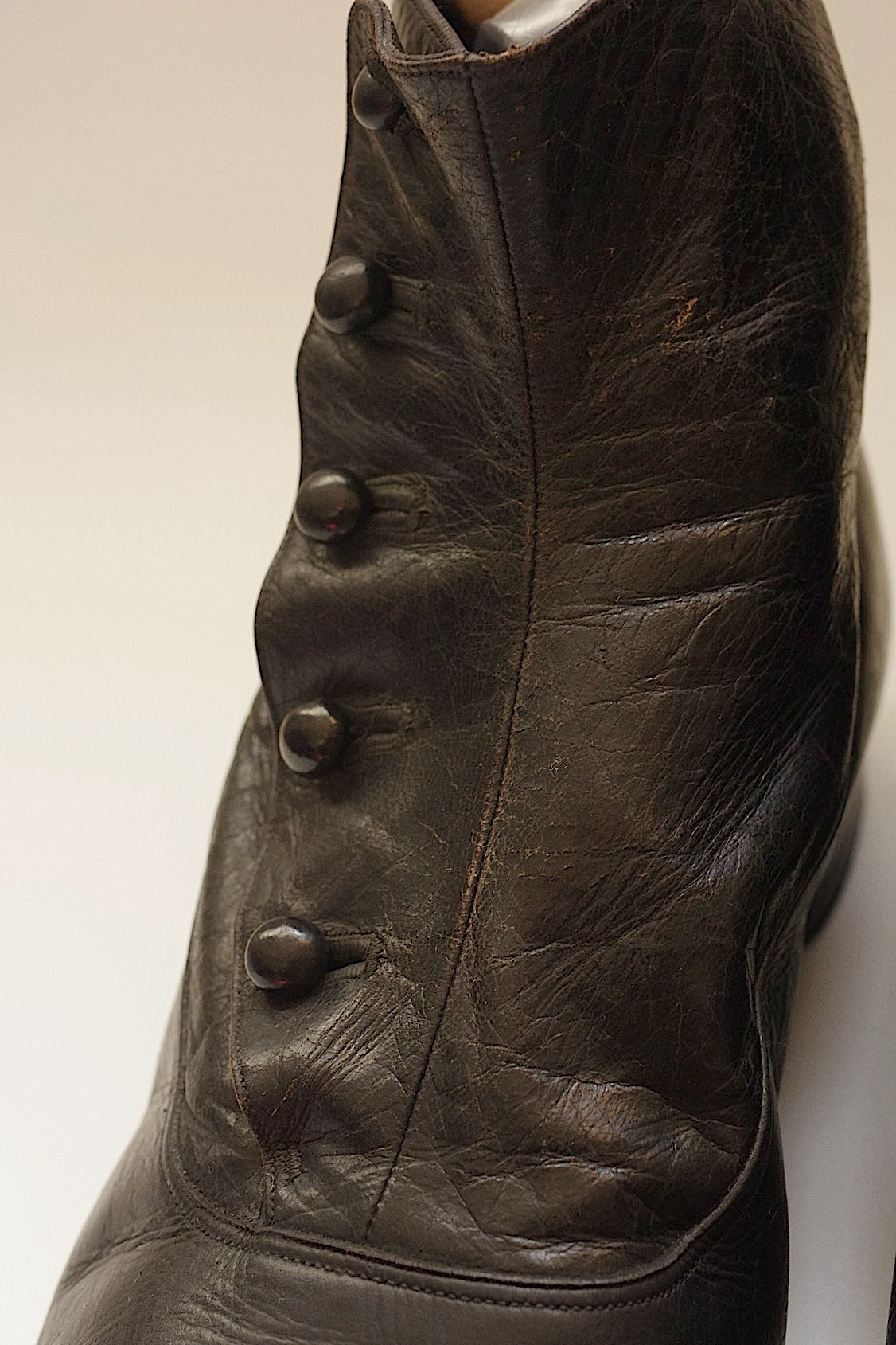 アンティークメンズブーツ bottines antique .FR a l'epoque