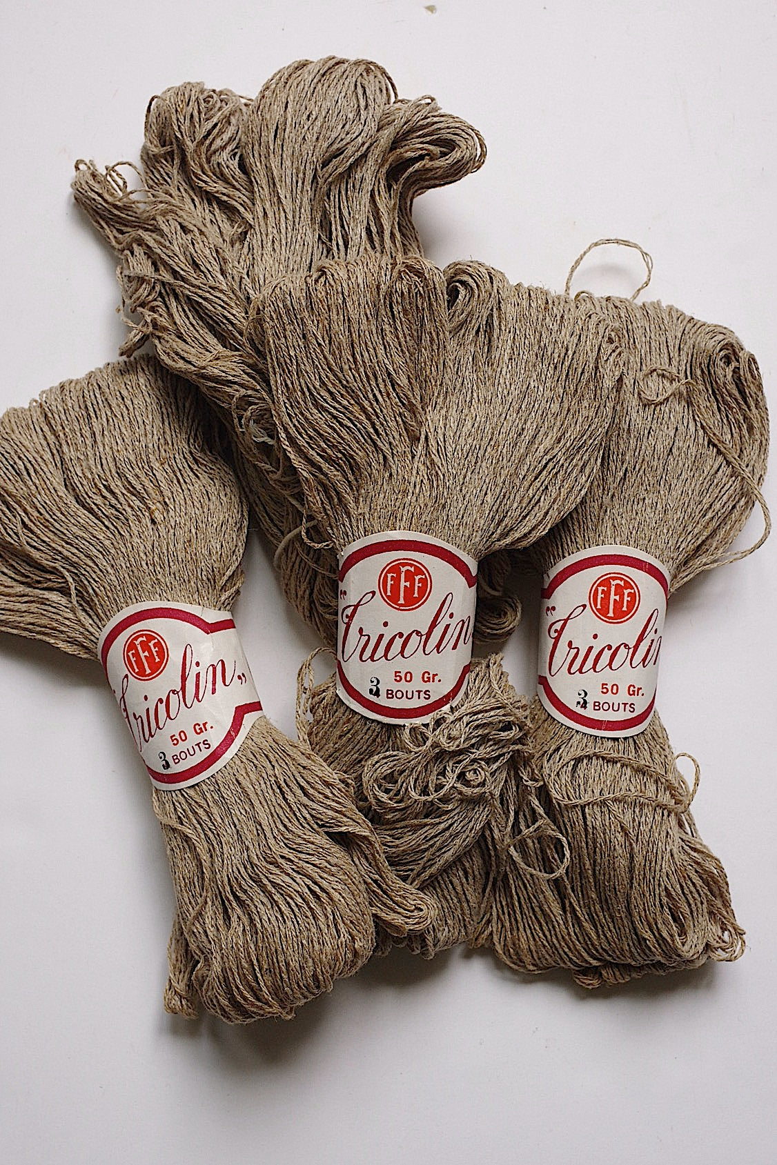 ヴィンテージ糸 vintage linen a tricot .FR a l'epoque