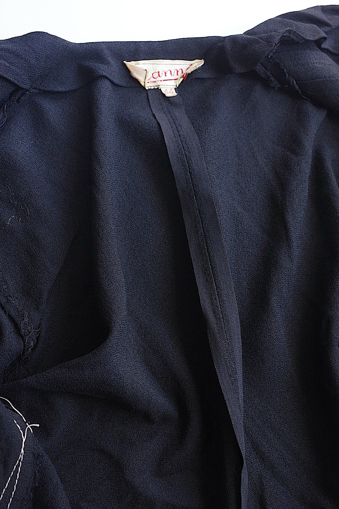 アンティークジャケット vêtement antique black jacket .FR a l'epoque